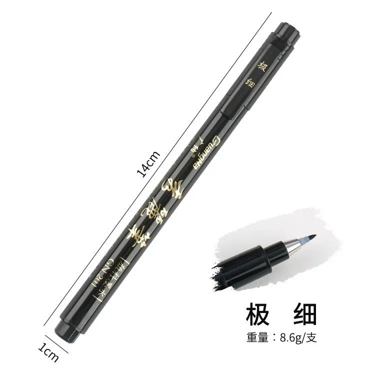 Multi-Purpose Calligraphy Brush Liner Marker Pen