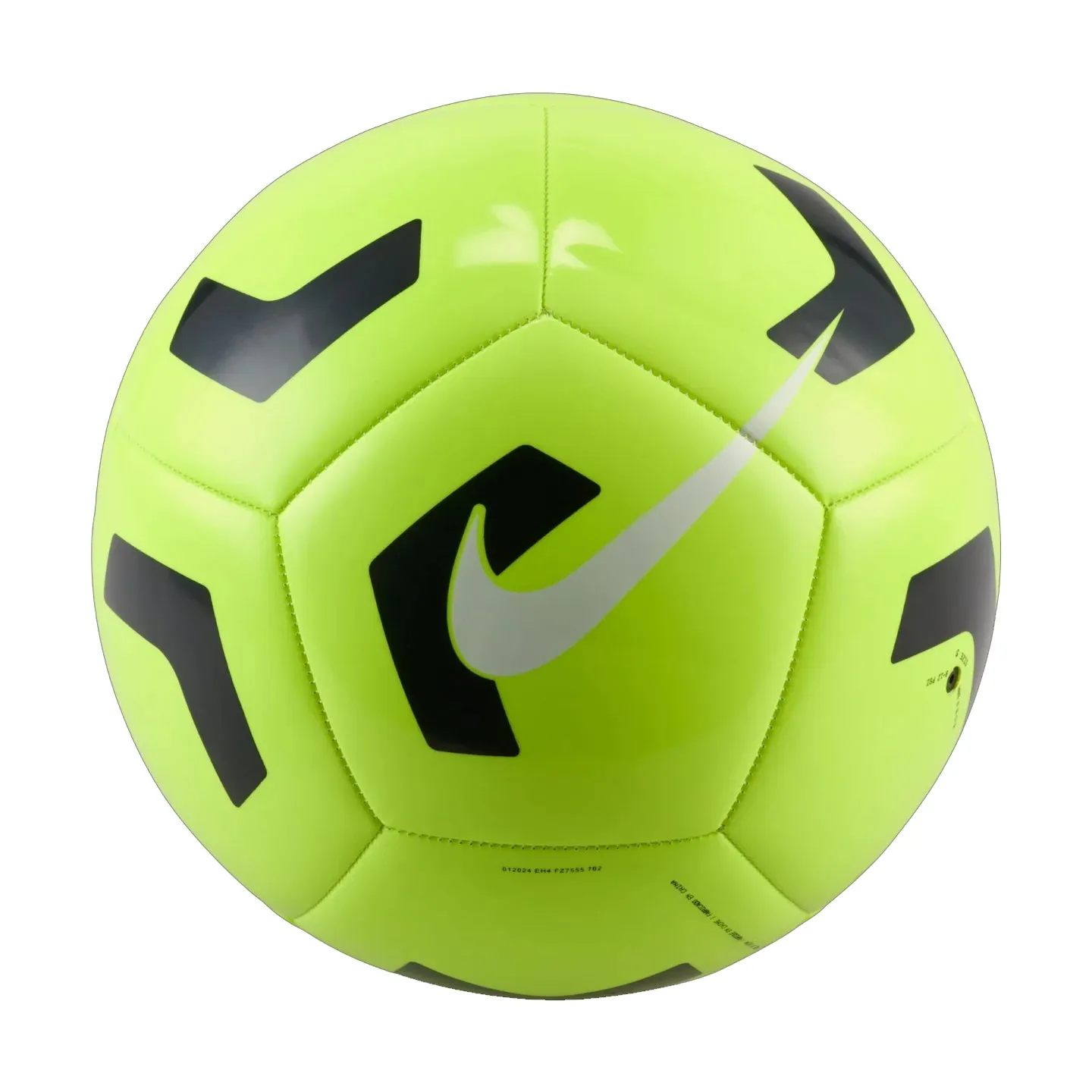 Nike Pitch Training Soccer Ball (Volt/Black)