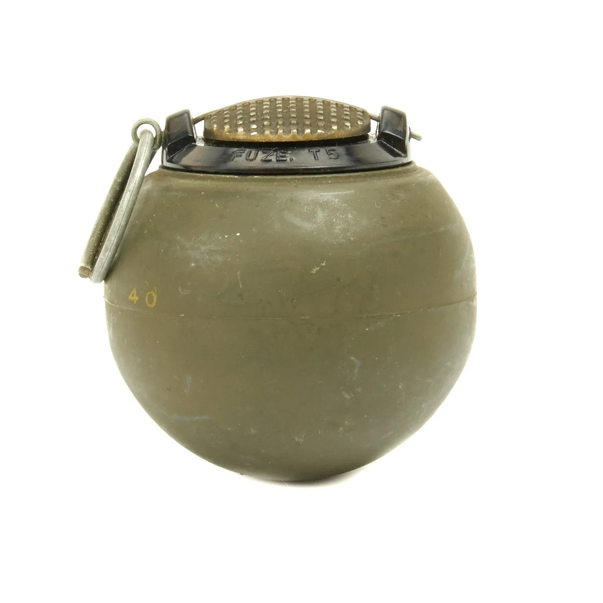 Original U.S. WWII T13 Beano Grenade Manufactured by Eastman Kodak Company