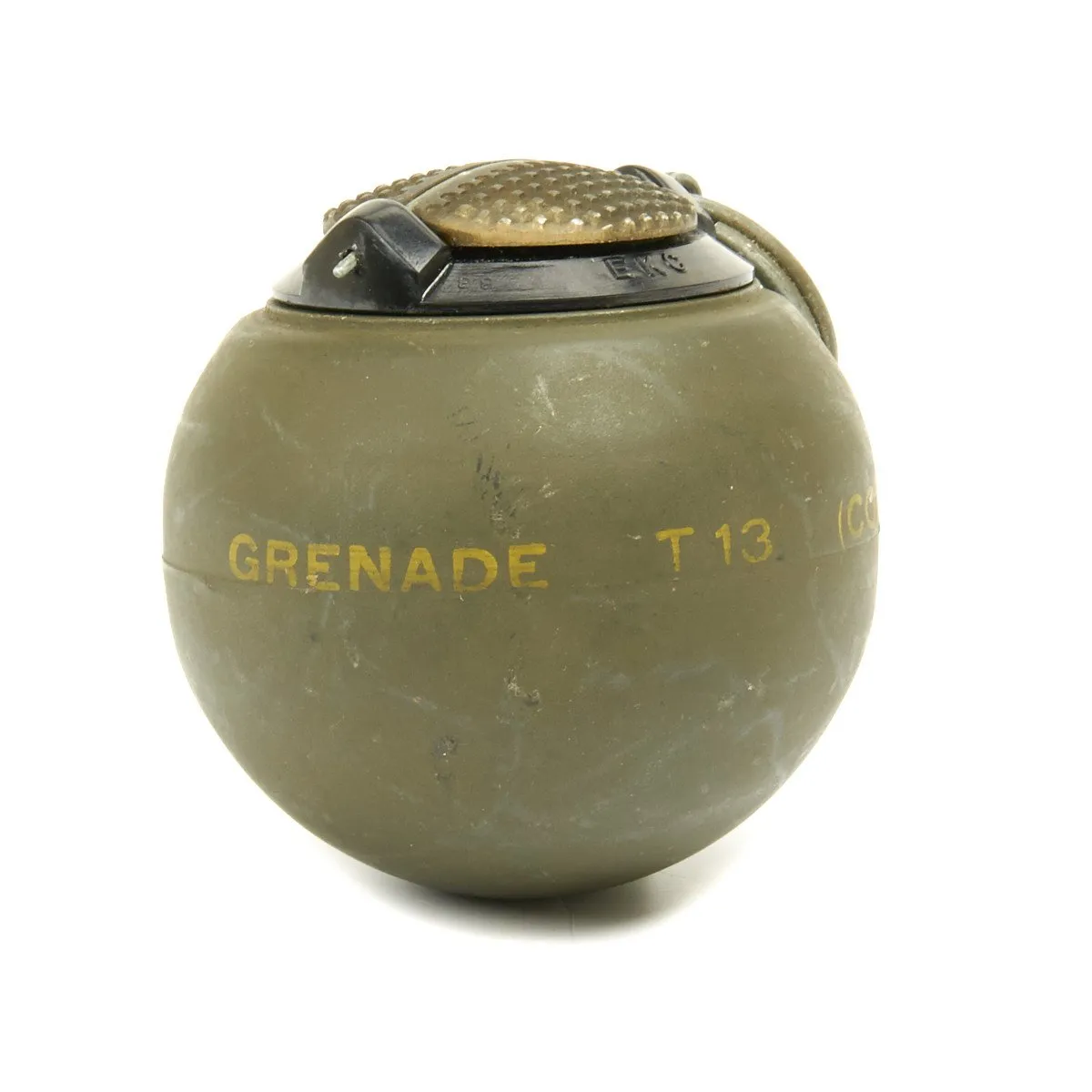 Original U.S. WWII T13 Beano Grenade Manufactured by Eastman Kodak Company