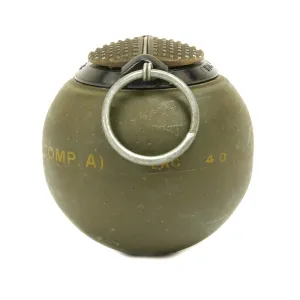 Original U.S. WWII T13 Beano Grenade Manufactured by Eastman Kodak Company