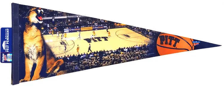 Pitt Panthers Basketball Game Night Premium Felt Collector's Pennant - Wincraft