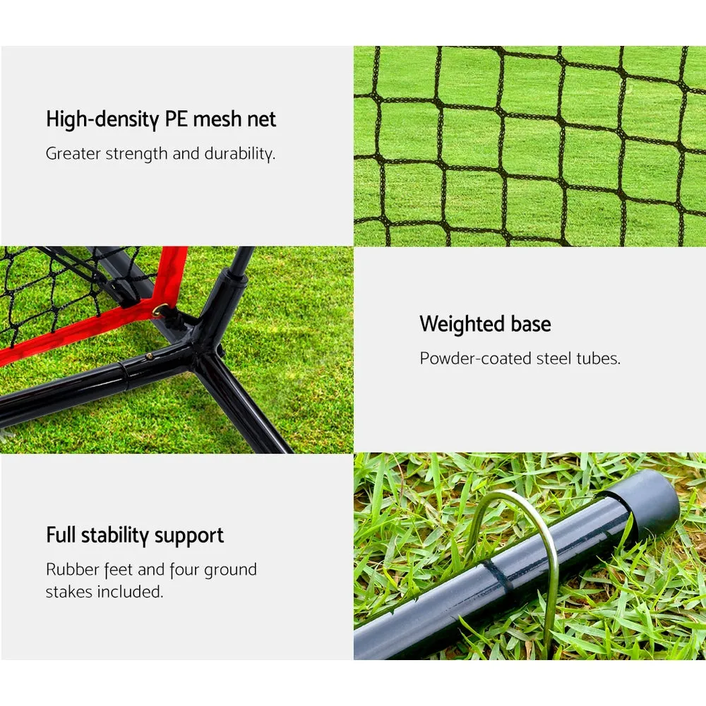 Portable 7ft Baseball Training Net with Strike Zone - Everfit