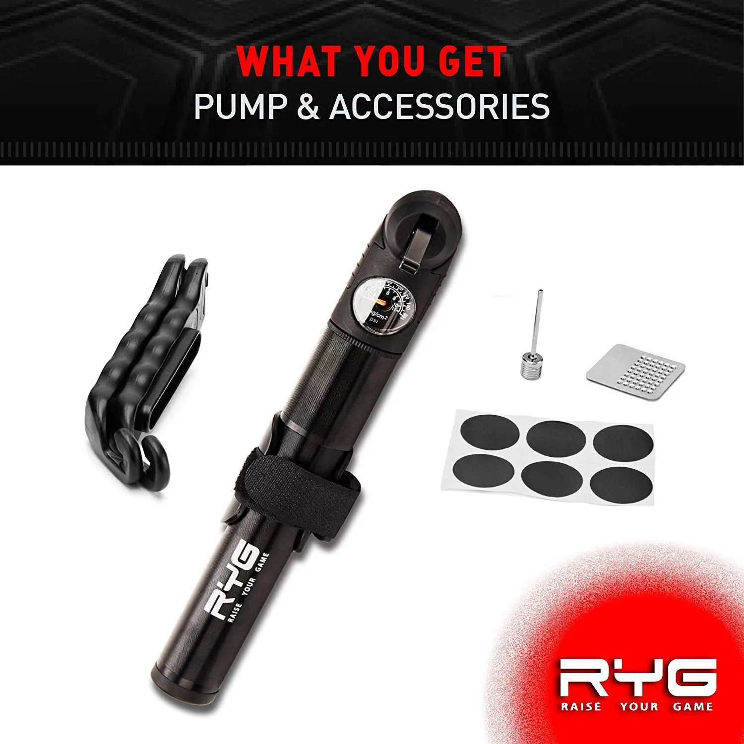 Raise Your Game Bike Pump (New)