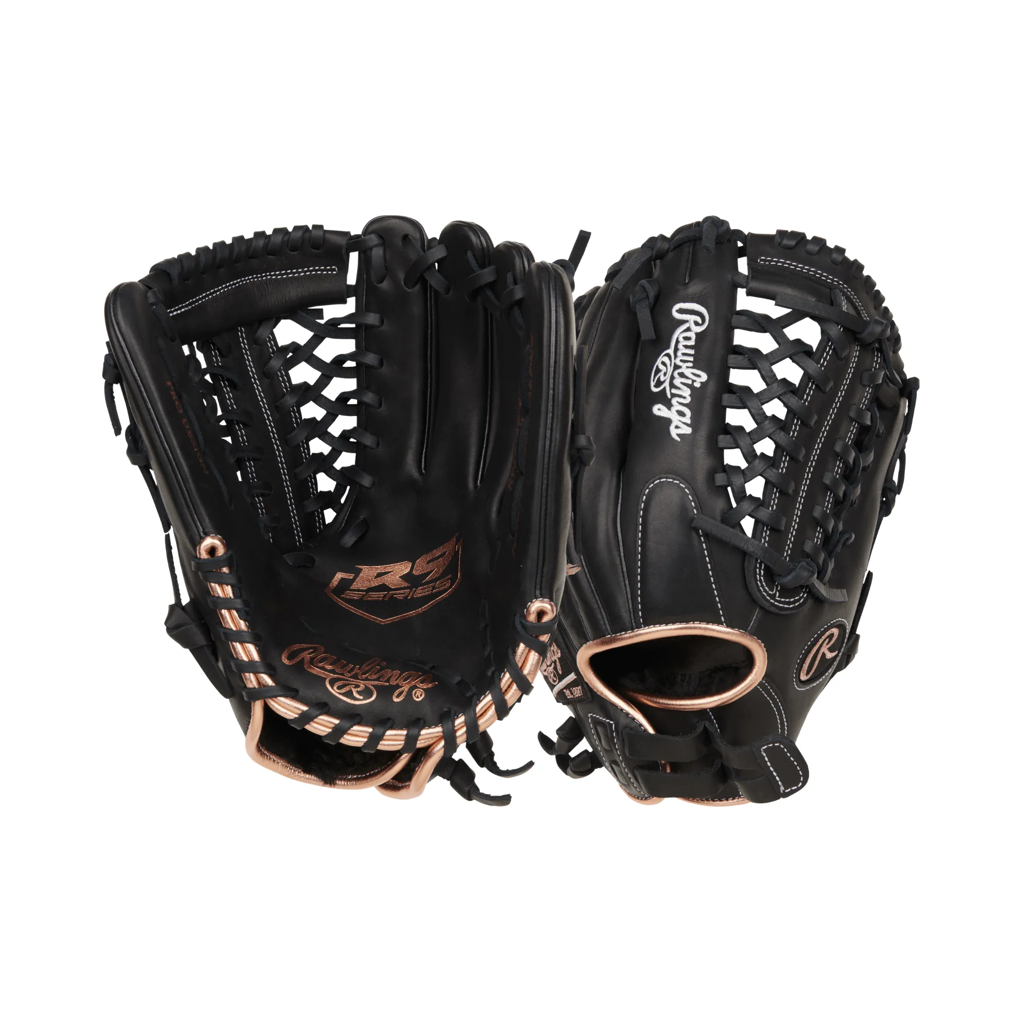 Rawlings R9 Series Softball Glove Black 12"