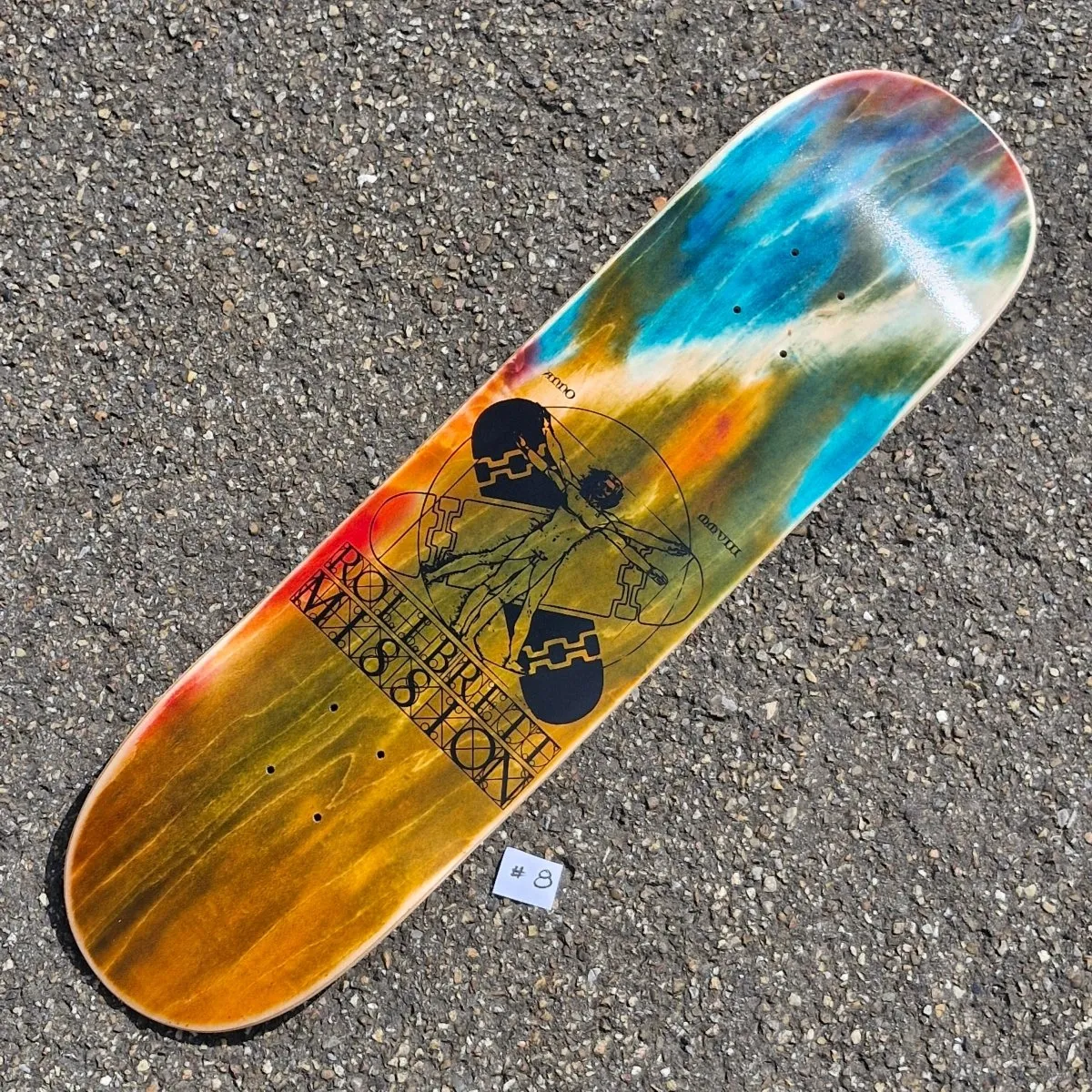 Rollbrett Mission Vitruvian Acid 8.25 Deck