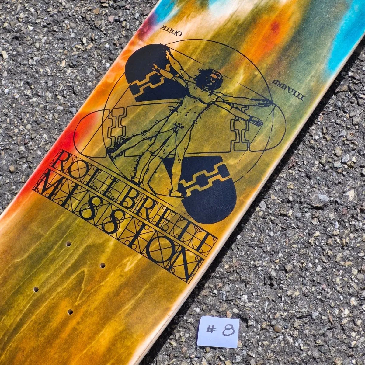 Rollbrett Mission Vitruvian Acid 8.25 Deck