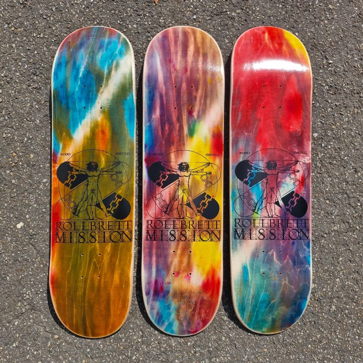 Rollbrett Mission Vitruvian Acid 8.25 Deck