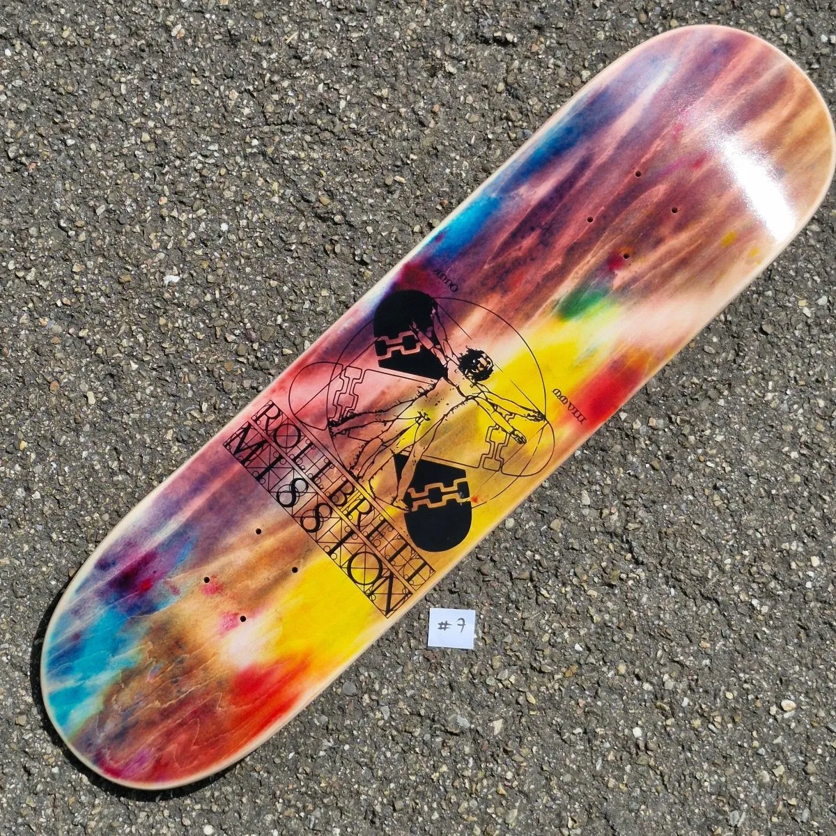 Rollbrett Mission Vitruvian Acid 8.25 Deck