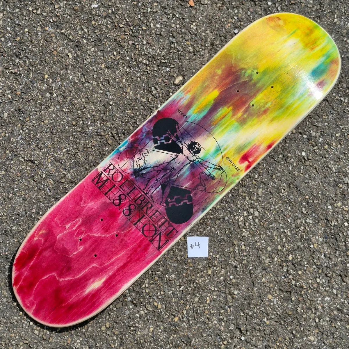 Rollbrett Mission Vitruvian Acid 8.5 Deck