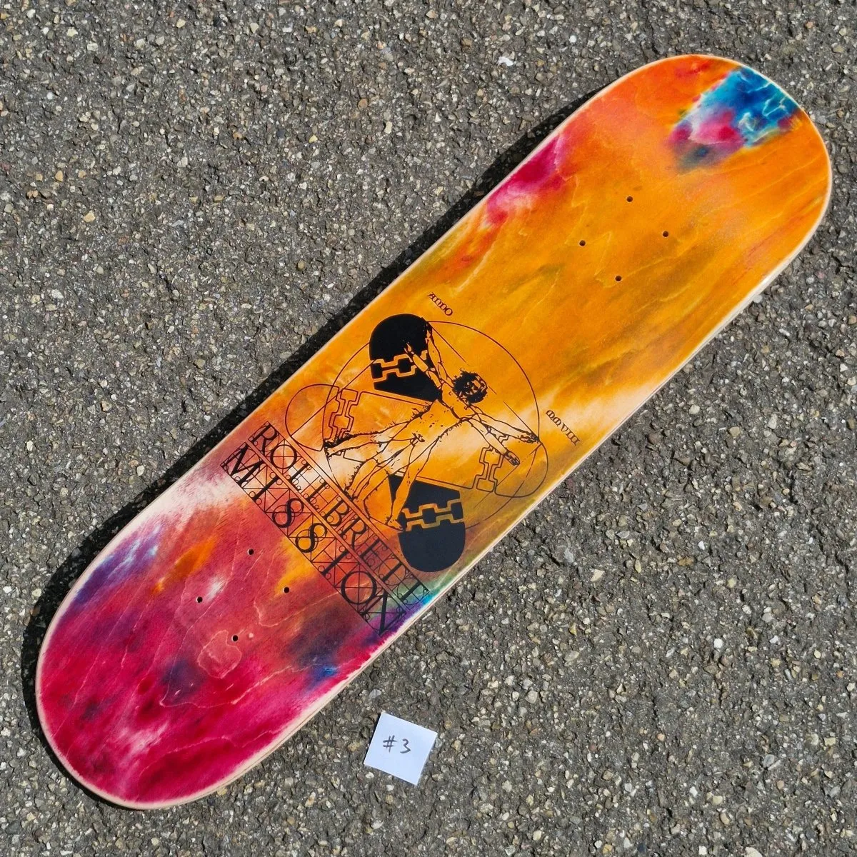 Rollbrett Mission Vitruvian Acid 8.5 Deck