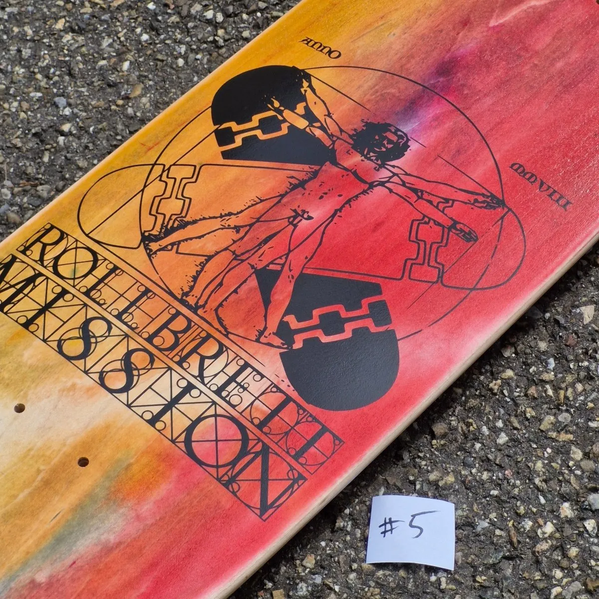 Rollbrett Mission Vitruvian Acid 8.5 Deck