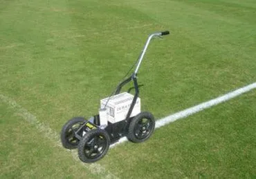 Sharp Stripe Big Wheel All Terrain Athletic Field Machine