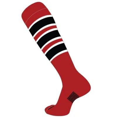 Slugger Baseball & Softball Striped Sock - Pattern C