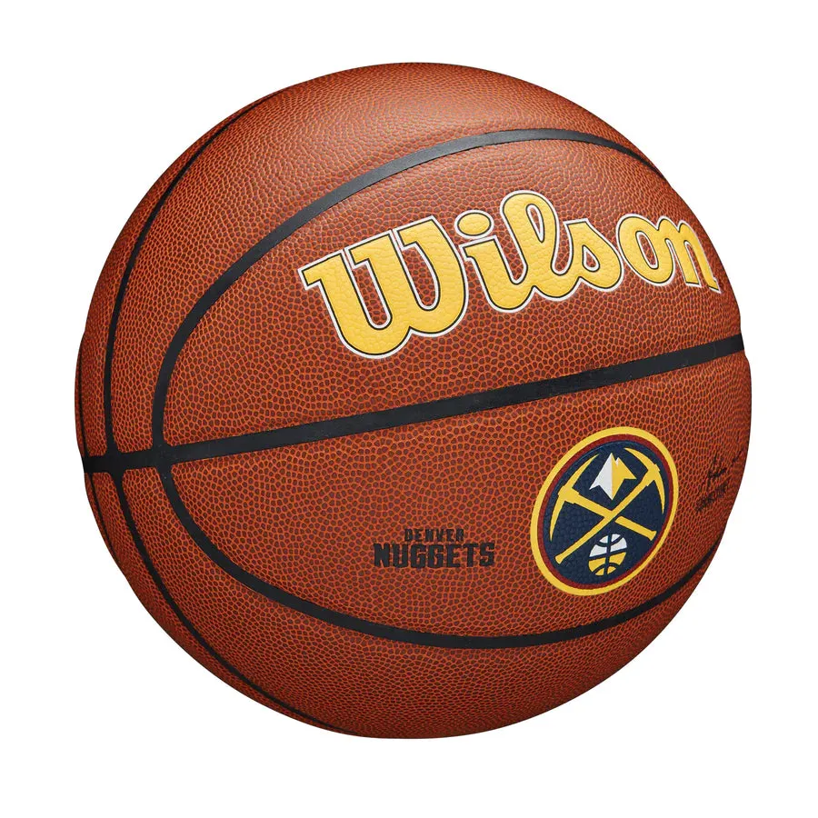 Wilson Denver Nuggets NBA Team Composite Basketball