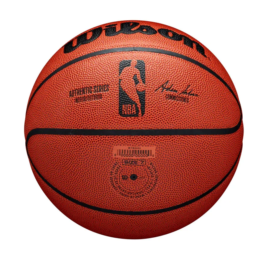 Wilson NBA Authentic Series Indoor Outdoor Game Basketball