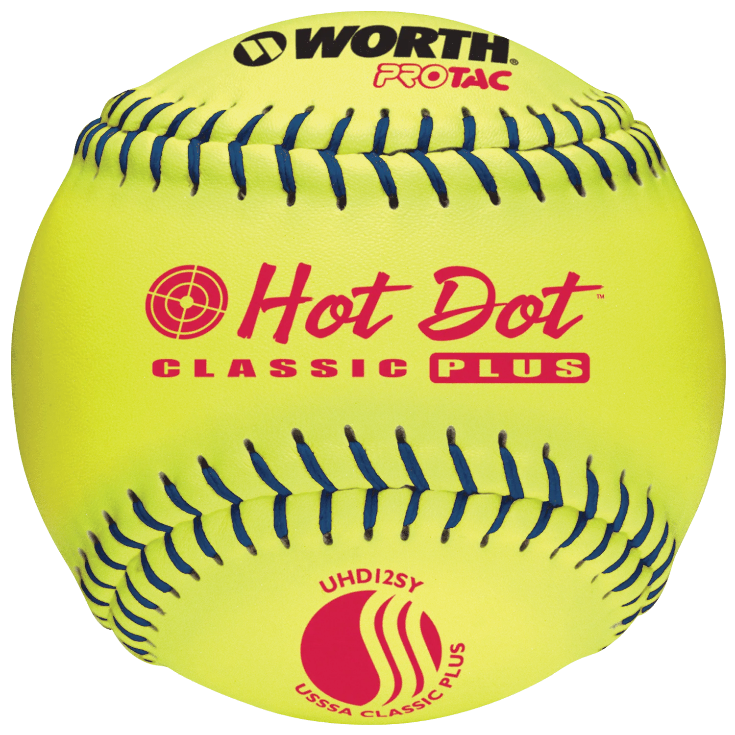 Worth Hot Dot Pro-Tac .52-275  USSSA Softball 12 Inch - One Dozen: UHD12SY