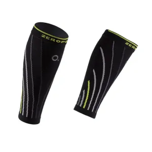 Zeropoint Pro Racing Calf Sleeves (Black/Yellow)